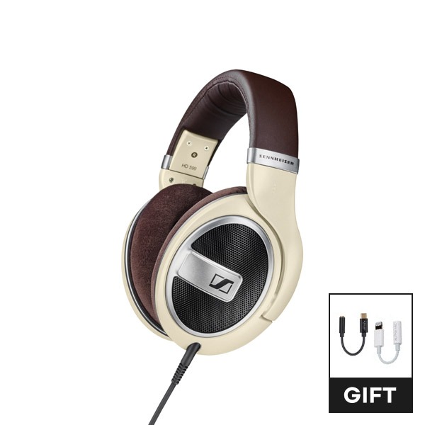 젠샵 : 젠하이저 공식총판 젠샵 (음악감상쿠폰+10%할인)[USB DAC 증정] 젠하이저 HD 599 오픈형 오버이어 헤드폰